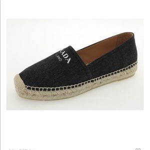 Prada espadrilles new with box size 38